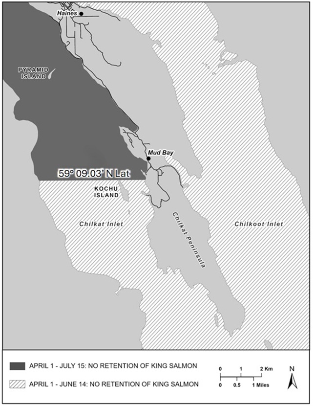 Sport Fishing Regulation Updates for King Salmon in the Haines/Skagway Area for 2026
